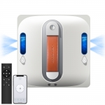 Robot lave-vitres Liectroux S11,pulvérisation d'eau à 4 directions,nettoyeur pour vitres,sols,murs et carrelages,aspirateur robot pour fenêtres,navigation intelligente,système de sécurité multiple,sans cadre,contrôle app & télécommande,alertes vocales